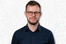 flashMOOCs der Universität Bern, Porträtbild von Angelo Frei